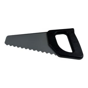 Black & Decker Toy Replacement Plastic Saw With Serrated Edge & Black Handle